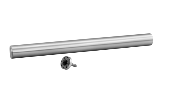 Rod and magnetic actuator made of CoFe