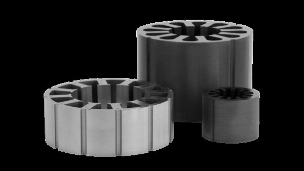 Interlocked Stack and Single Laminations made of CoFe