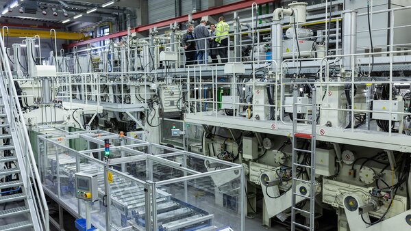 Continuous Production of Permanent Magnets